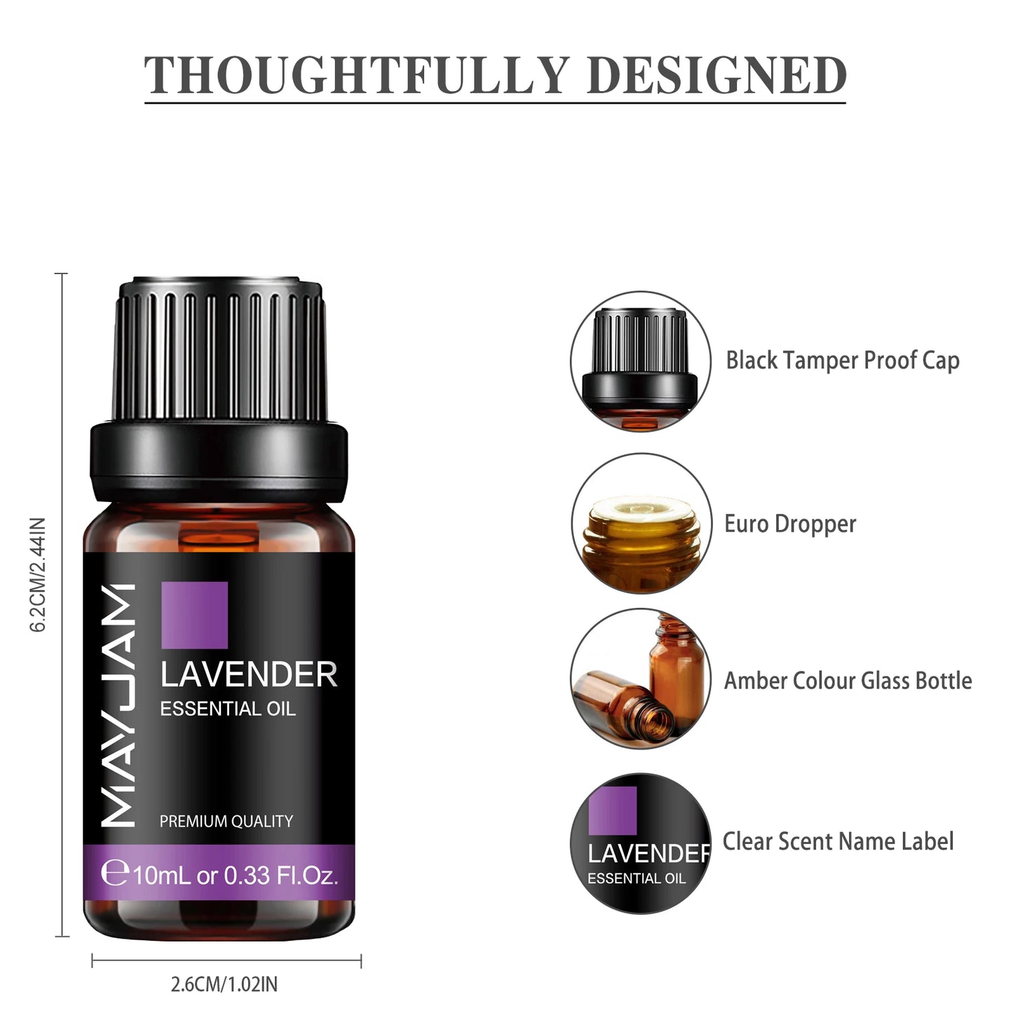 Haven Aura | Essential Oil Set – 10ML (Lavender, Jasmine, Eucalyptus & More)